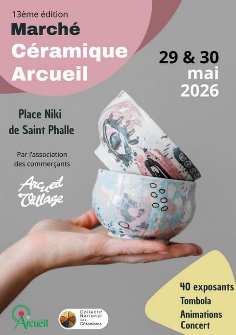 Marché de la céramique Arcueil